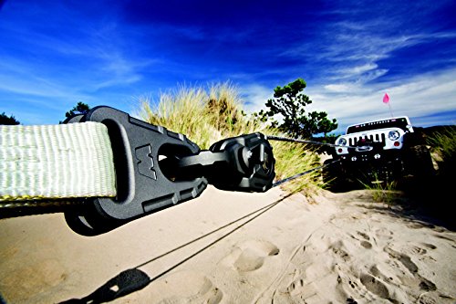 Epic WARN Multi-Purpose Snatch Block: 9 Ton (18,000 lb) Capacity , Gray