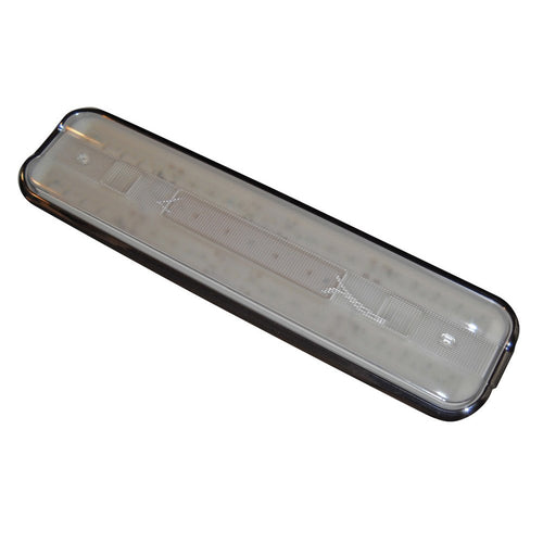 18" Diamond Group Replacement Fluorescent LED Fixture with Chrome Bezel 52643