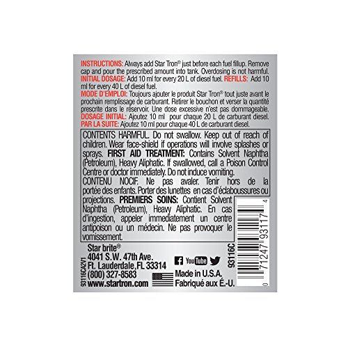 Tron Diesel Additive STAR BRITE (16-Ounce)