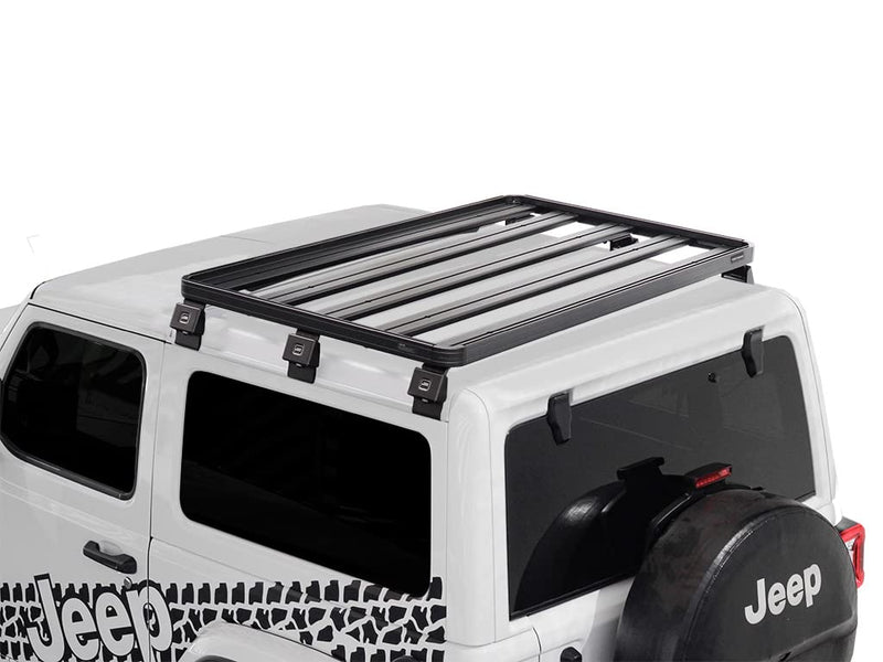 Slimline II Front Runner 1/2 Roof Rack Kit/Tall Compatible with Jeep Wrangler JL 2 Door (2018-Current)