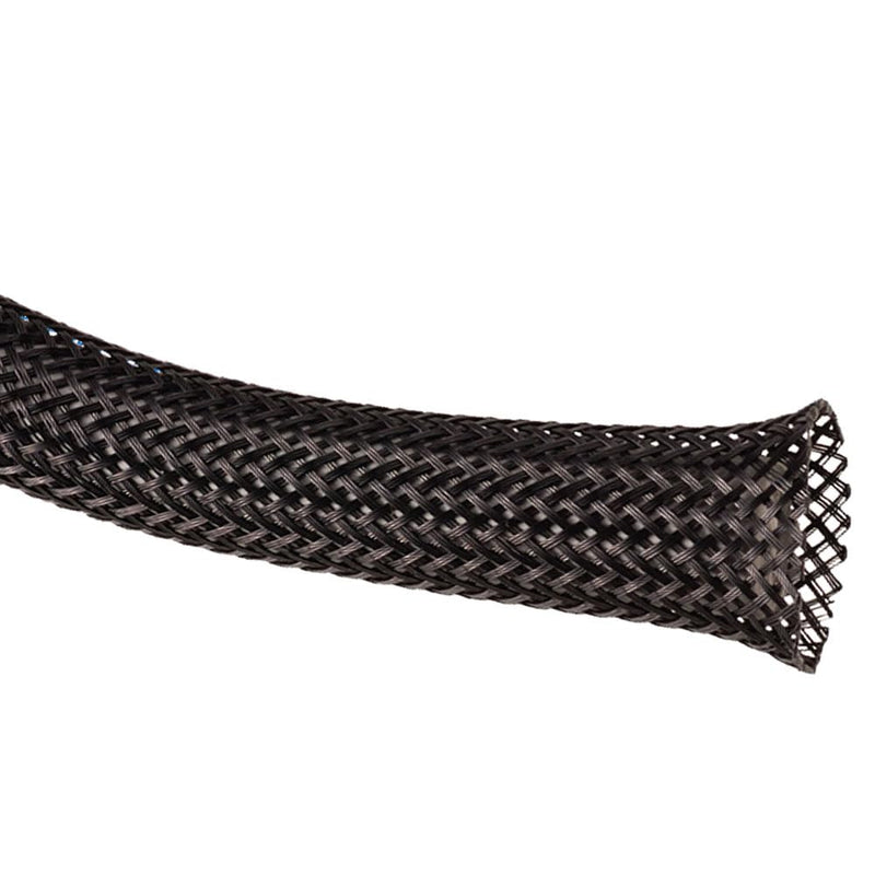 1In Install Bay Expandable Sleeving Black - 65Ft