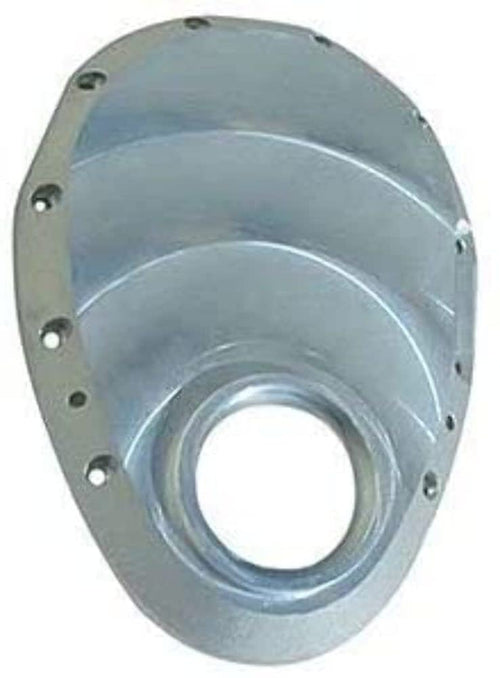 Machined Finish Aluminum Timing Cover Milodon for Small Block Chevy