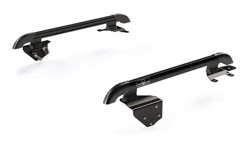 Nebo JK 2-Door Roof Rack Main Rail Kit - Black