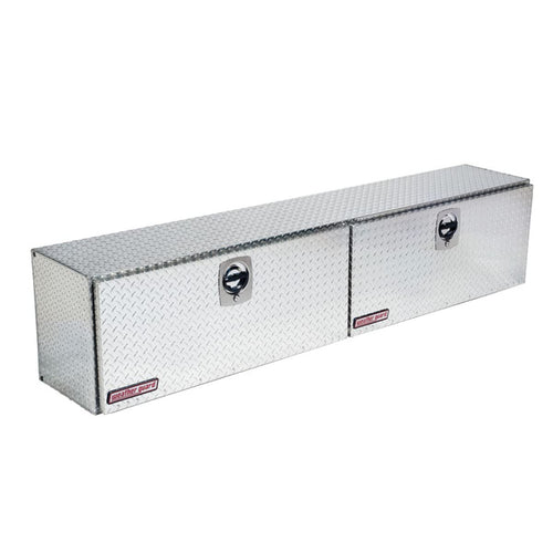 Weather Guard Super Hi-Side Model 391-0-02 Truck Box, Aluminum, 15.2 cu ft capacity