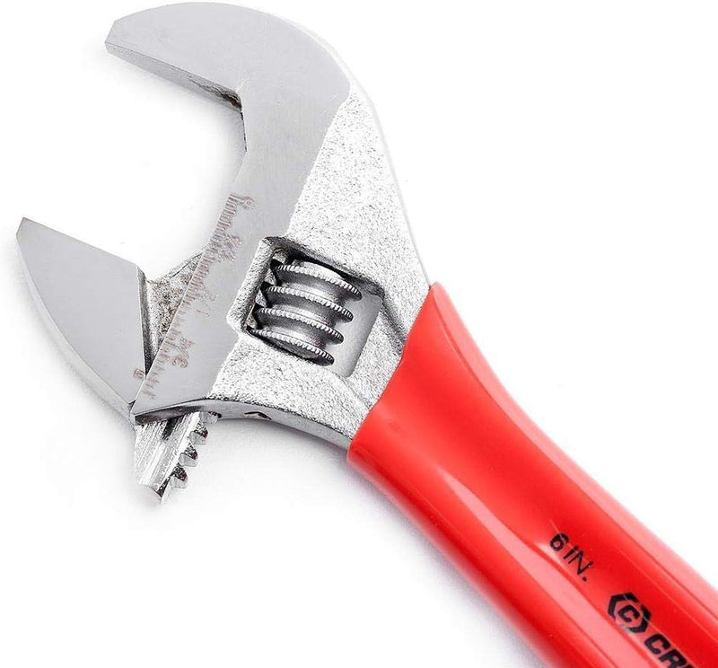 6" Crescent Adjustable Cushion Grip Wrench - Carded - AC26CVS