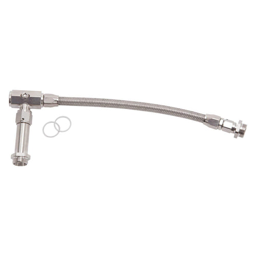 Endura -6 Edelbrock Dual Inlet Kit W/Out Pressure Gauge For All Holley Carbs (Xcpt 4010/4011) W/ 7/8"-20 Inlets