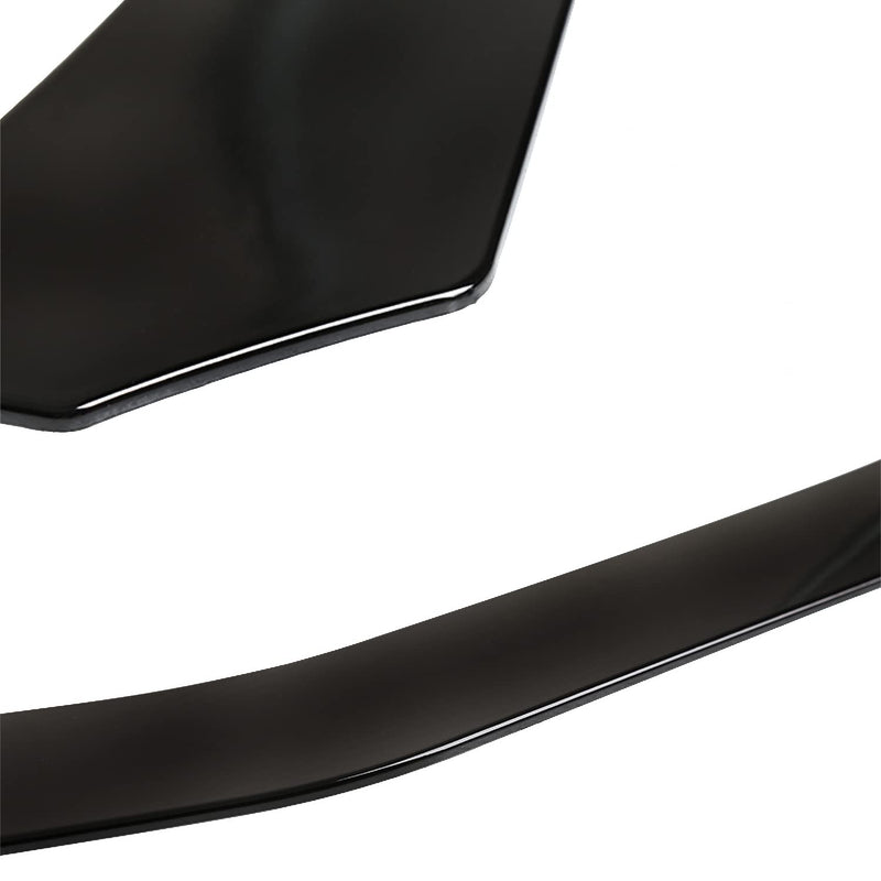 Gloss Black Spec-D Tuning Universal Front Bumper Lip Spoiler Splitter Body Kit 3PC