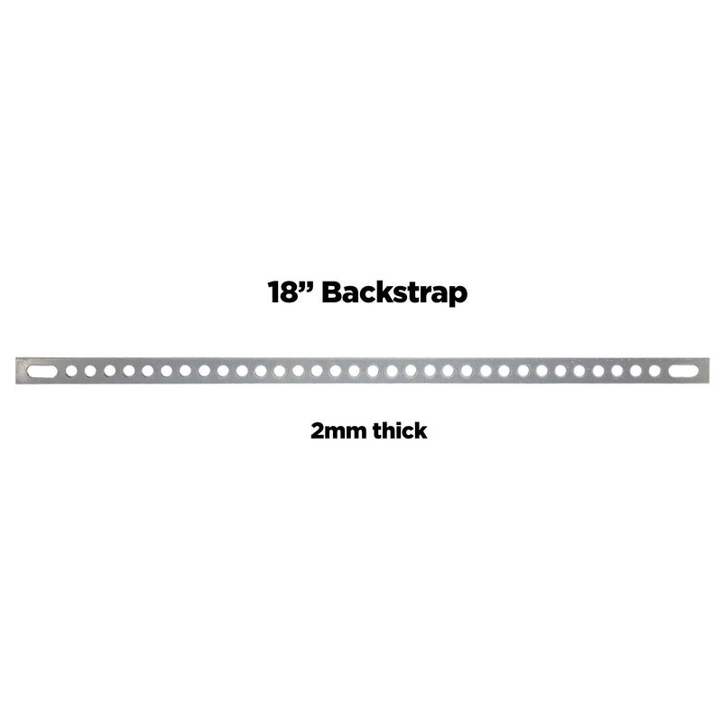 Back Strap Install Bay Metal 18 Inch - BS18