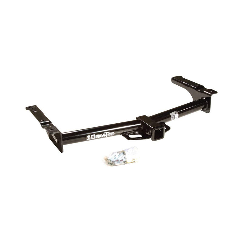 Class 4 Draw-Tite Trailer Hitch, 2 Inch Square Receiver, Black, Compatible with Ford Selected Models (Please Verify VEHICLE APPLICATION)
