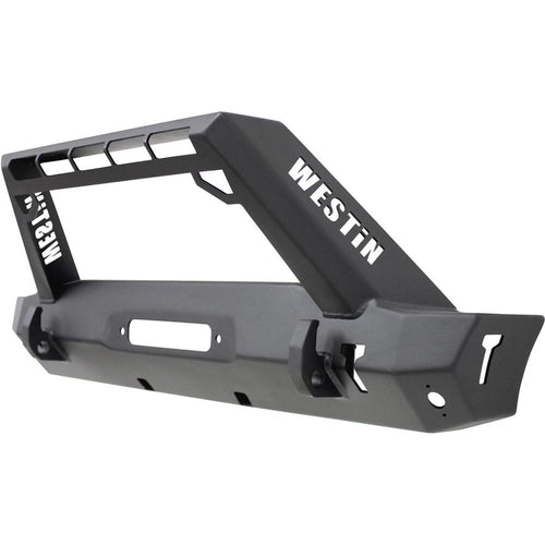 WJ2 Stubby Front Bumper Westin with LED Light Bar Mount fits 2018-2026 Wrangler JL 2020-2025 Gladiator