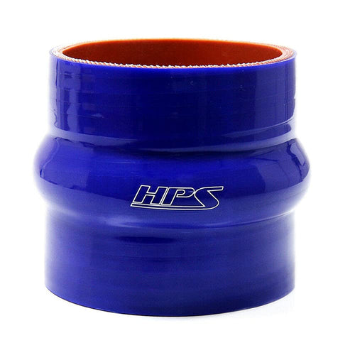 HPS Silicone Hoses Silicone High Temperature HTSHC-175-BLUE 4-ply Reinforced Straight Hump Coupler Hose, 100 PSI Maximum Pressure, 3" Length, 1-3/4" ID, Blue