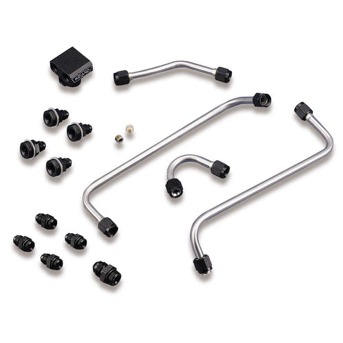 7093 Weiand Carb Fuel Line Kit 4150