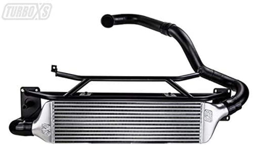 TurboXS Black Wrinkle Pipe txs-W15-FMIC-BLK (Fmic For 15-16 Subaru Wrx), 1 Pack