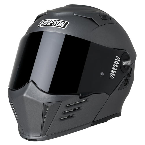 Simpson Motorcycle Mod Bandit Helmet M59XL4 - Flat Alloy