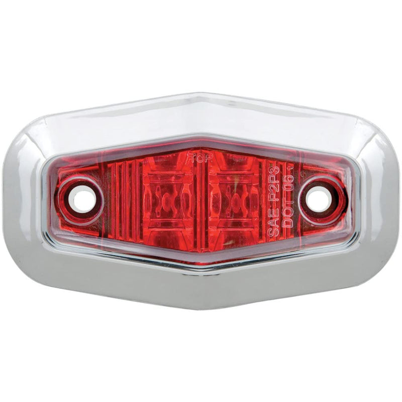 Optronics Led Marker/Clearance Light, Red MCL13RTRS