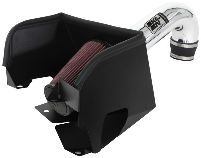 Cold Air Intake System K&N: High-Flow Air Filter, Increase Performance & Towing: Compatible with 2019-2024 RAM 1500, 77-1578KP