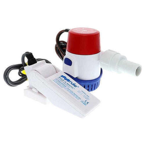 24DA-35A Rule Industries 360 Bilge Pump with Switch, Black