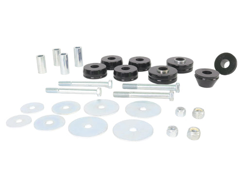 Whiteline Body Mount W93499 Bushing Assembly Compatible with Chevrolet 63-66 C10 Pickup