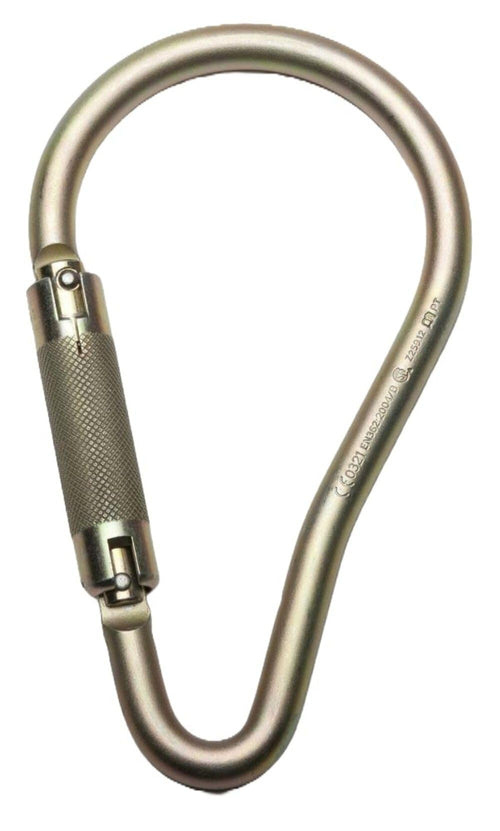 A100303 Werner 2" Carabiner, 3600 lb Gate, 1per Pack