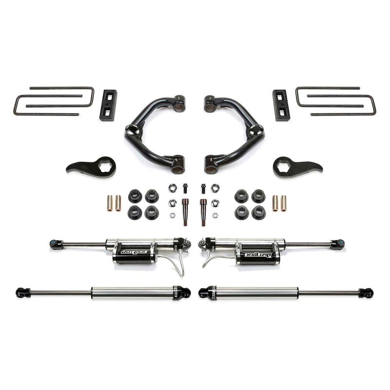 3.5UALL Fabtech UCA 20+ GM K3500HD