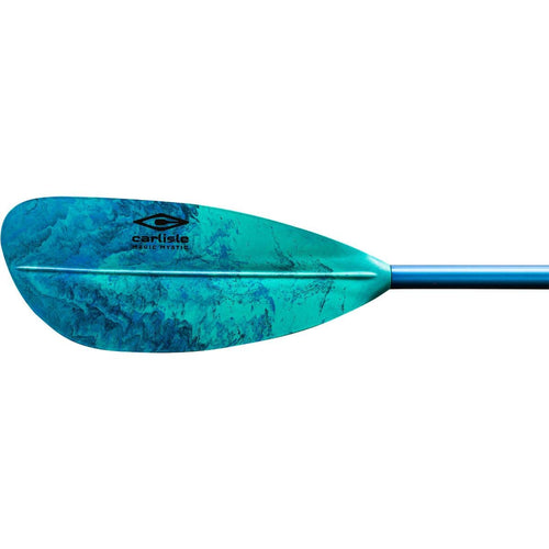 Magic Carlisle Mystic Kayak Paddle with Polypropylene Blades and Aluminum Shaft, 230cm - Seaglass