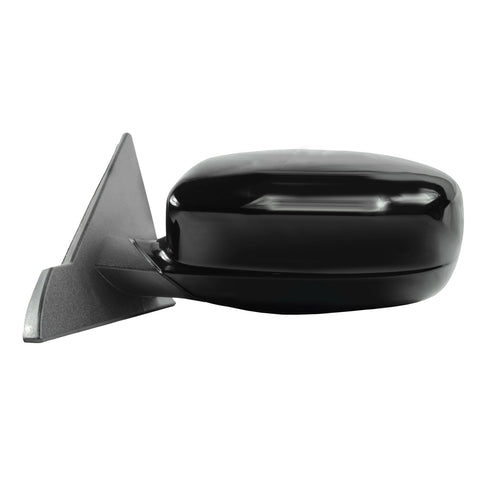 Mirror Driver Side for Chrysler 200 Convertible, Textured Black w/PTM Cover, Heated Power, Foldaway