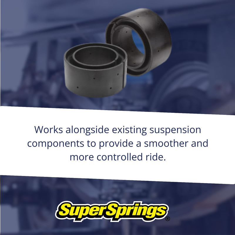 CSS-1225 SuperSprings | Coil SumoSprings for various applications | 2.25 inch inner wall height, black
