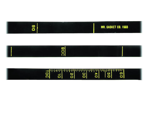 Timing Tape Mr. Gasket 1593 Chry 383-440 7-1/4