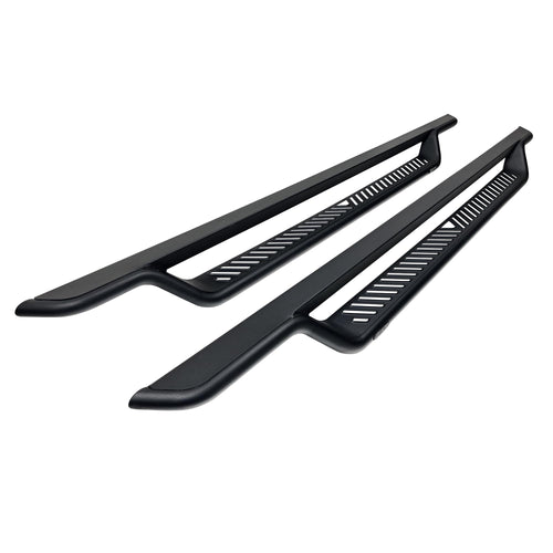 Westin Outlaw Step Boards, 4 in Drop, Steel, Black Textured Powder Coat, Crew Cab, Compatible with Ford Fullsize Truck 2015-25, Pair