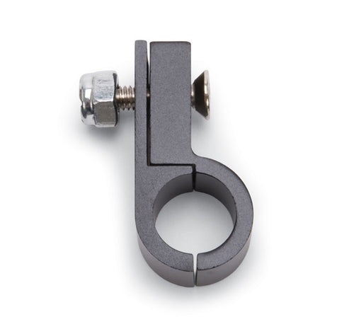 BLACK ANODIZE LINE CLAMP FOR -6 TUBING