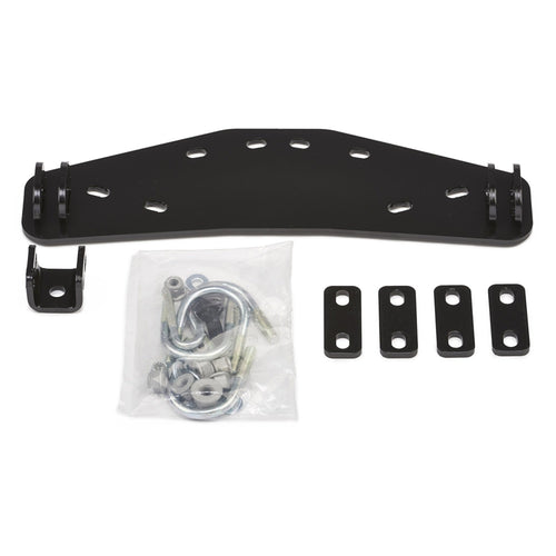 ProVantage WARN 93901 ATV Center Kit Snow Plow Mount , Black