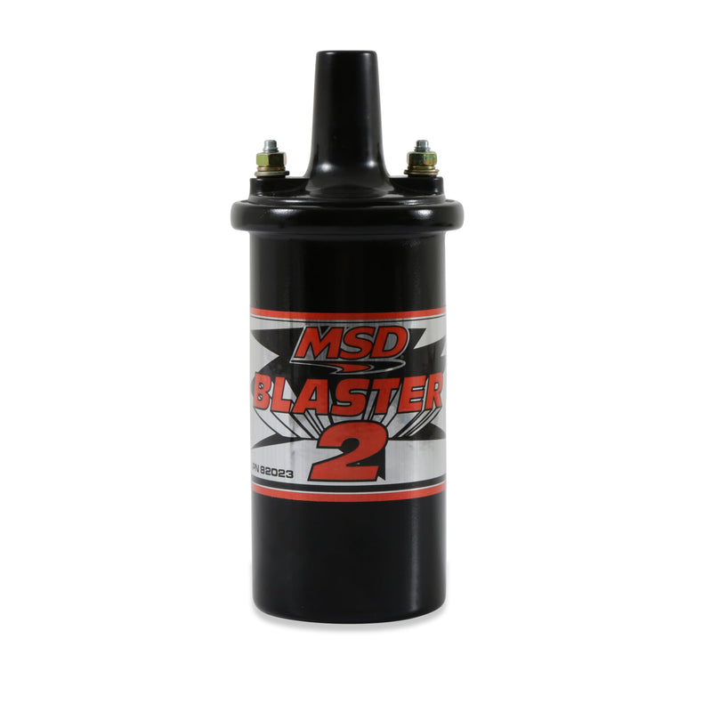 Blaster 2 MSD 82023 High Performance Ignition Coil, Black, 6-series ignition