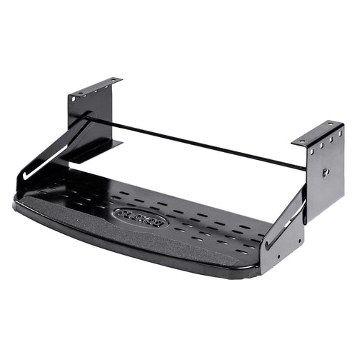 Stromberg Carlson RV Step Manual SMFP-1100 – Foldable Camper Stairs for Trailer, Portable Single Pull Out Platform for RV, Rust Resistant Construction, Exterior Camper Step, 24" Wide Non-Skid Design