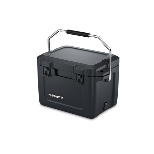 Dometic 20L Patrol Insulated Hard Cooler, Slate, Ice Chest and Passive Cool Box, Fits 15 Cans