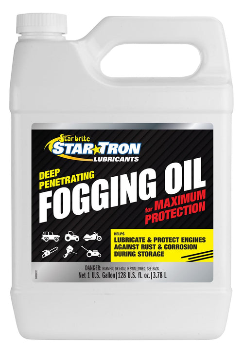 Deep Penetrating STAR BRITE Fogging Oil – Maximum Engine Protection from Rust & Corrosion - 128 OZ Gallon (084800)