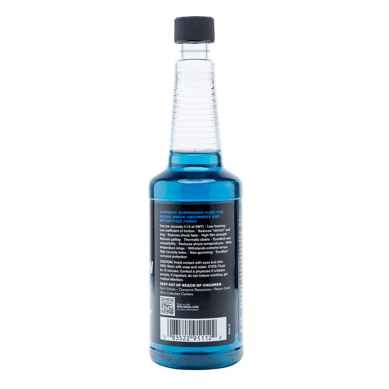 2.5WT Red Line Extralight Synthetic Suspension Fluid (Blue) - 16 Ounce