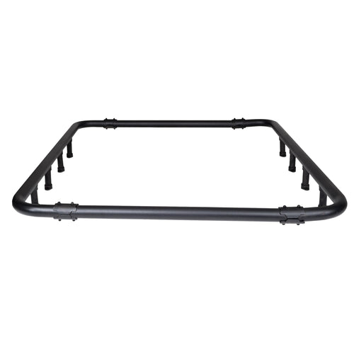 Go Rhino Quad-Rail Kit SRM500 | Aluminum, Textured Black | 5935053T | Fits Go Rhino 55" SRM500 Roof Racks