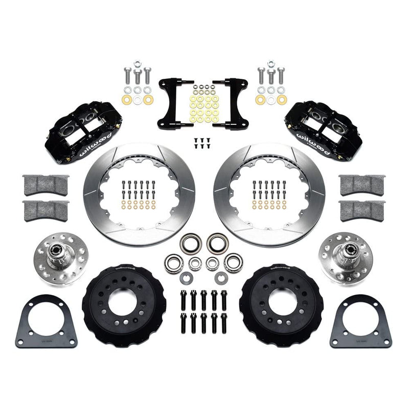 Front Hub Kit FNSL6R, 12.88", Drill, Pol