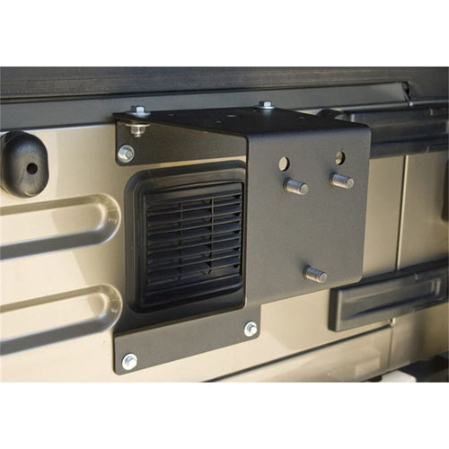 Rugged Ridge Tire Carrier Spare Mount | Black, Heavy Duty, Mounts up to a 35" Tire | 11585.01 | Fits 1987-2006 Jeep Wrangler YJ/TJ