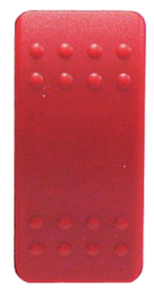 Sierra International RK19410 Off-Mom Weather Resistant SPST Contura II Rocker Switch with Neoprene Mounting Gasket & Actuator for Horn, Red