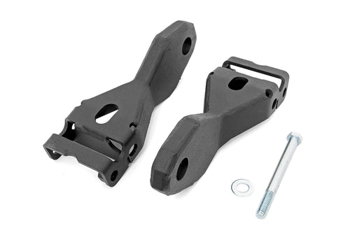 Tow Hook Shackle Mounts Rough Country for 2014-2018 Chevy Silverado 1500 - RS169