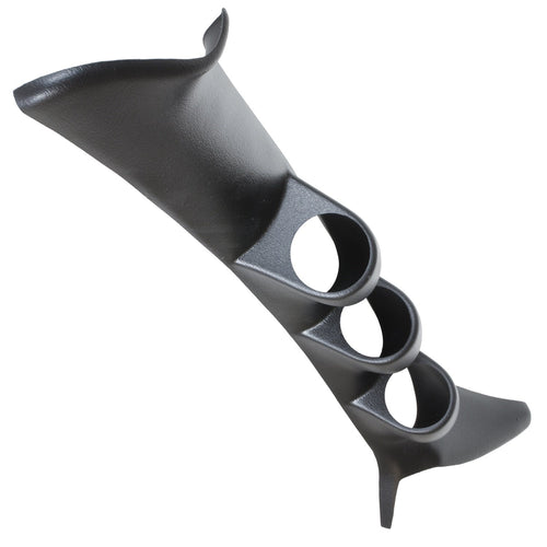 Gauge Mount AutoMeter 12219, A-Pillar, Full, Triple, 2 1/16", Pontiac Grand Prix 97-03