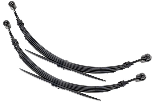 Rough Country 52" Leaf Springs Rear for Chevy Suburban & GMC Blazer Truck C15/K15 (1973-1987) with 4" Lift - Set of 2