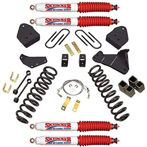 Suspension Lift Kit w/Shock Skyjacker F8651K-H 6 in. Lift. Incl. Front Coil Springs Rear Blocks