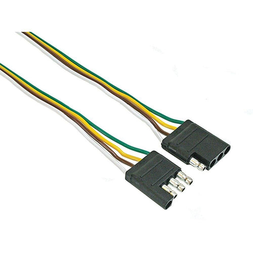 60 in TOWSMART 4-Way Flat Loop Connector Trailer Light Wiring Kit
