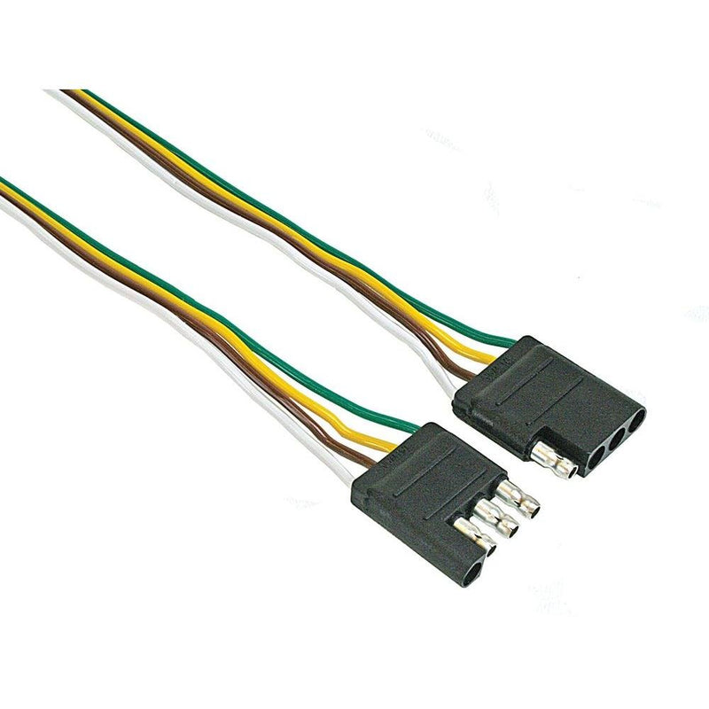 60 in TOWSMART 4-Way Flat Loop Connector Trailer Light Wiring Kit