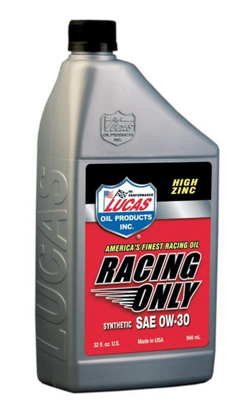 0W-30 Synthetic Racing Oil Lucas Oil - 1 Quart