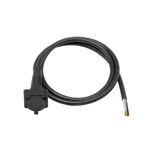 Bargman Bragman 50-87-004 7-Way Super Sealed Car End with Cable 4'