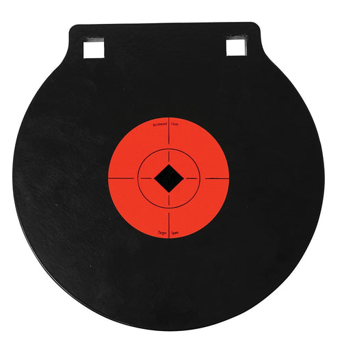 Birchwood Casey 10 INCH unisex adult 8 Gong two hole 3 AR500 Steel, Multi