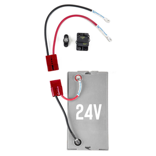 24 Volt Connect-Ease RCE24VSCK Single Case Battery Trolling Motor Connection Kit with On-Board Charging